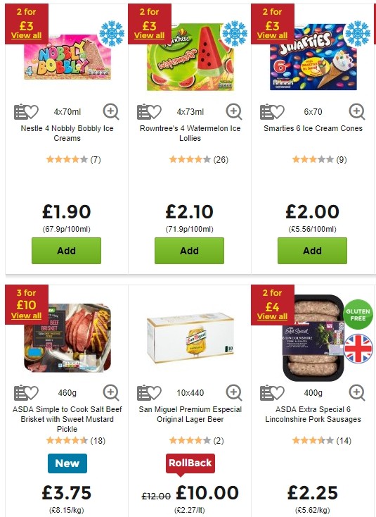 ASDA Offers from 14 June