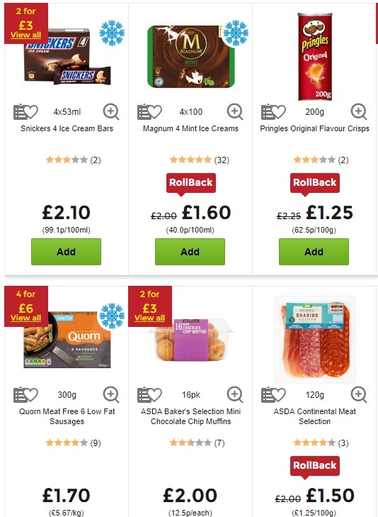 ASDA Offers from 14 June