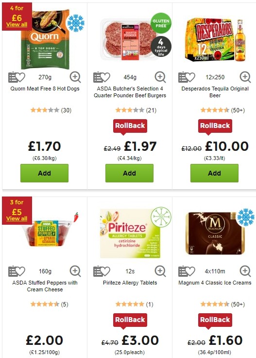ASDA Offers from 14 June
