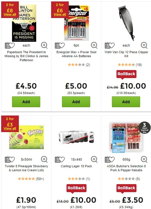 ASDA Offers from 14 June