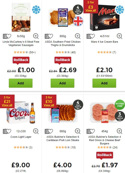 ASDA Offers from 21 June