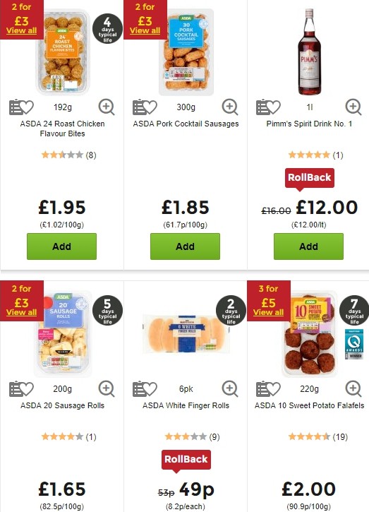 ASDA Offers from 21 June