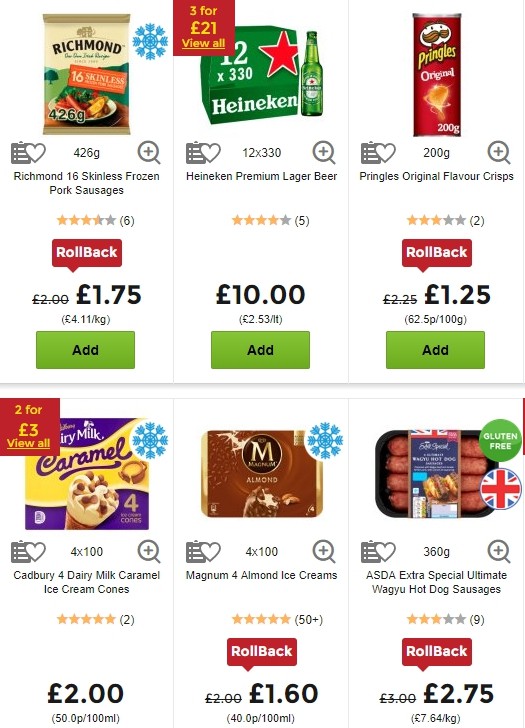 ASDA Offers from 21 June