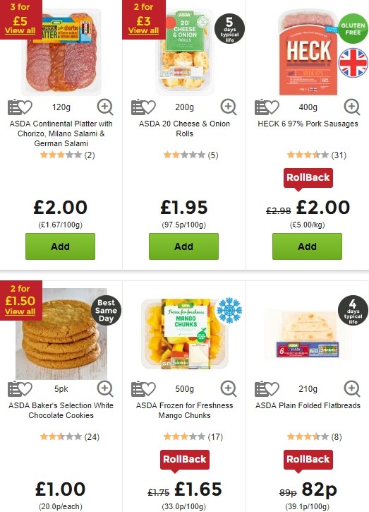 ASDA Offers from 21 June