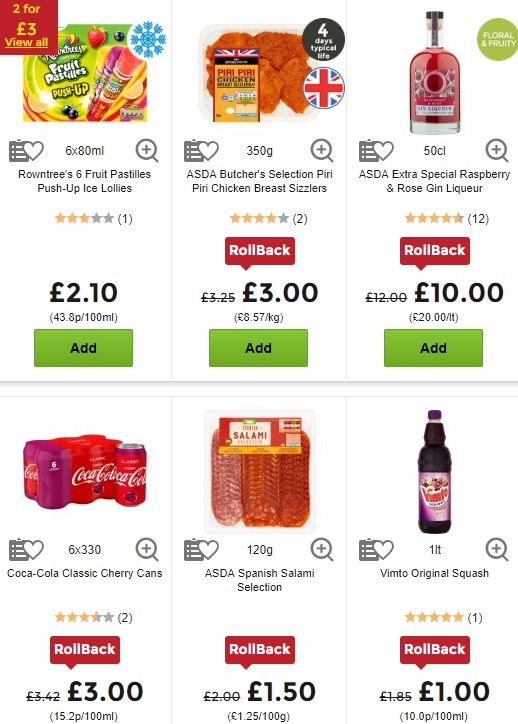ASDA Offers from 21 June