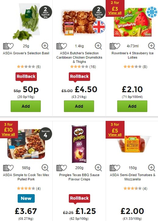ASDA Offers from 21 June