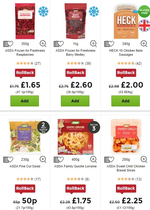 ASDA Offers from 5 July