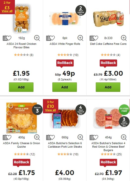 ASDA Offers from 5 July