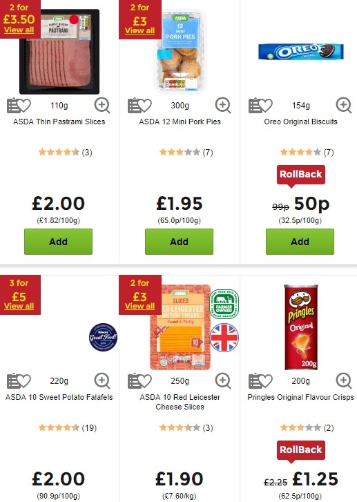 ASDA Offers from 5 July