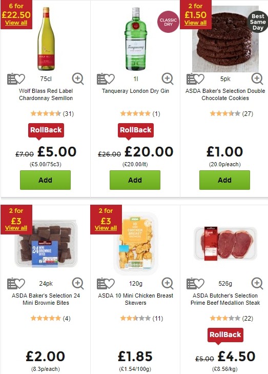ASDA Offers from 5 July