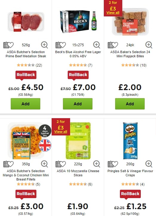 ASDA Offers from 5 July