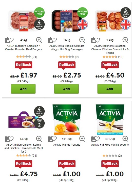 ASDA Offers from 5 July