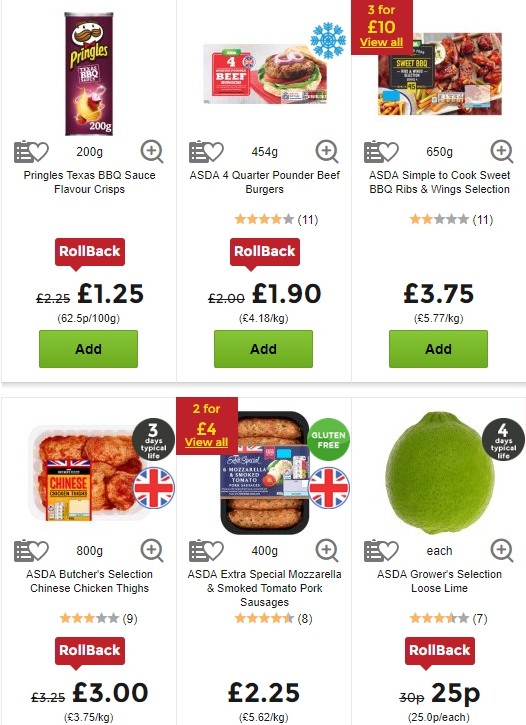 ASDA Offers from 5 July