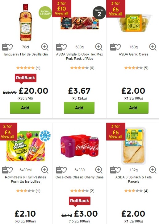 ASDA Offers from 5 July
