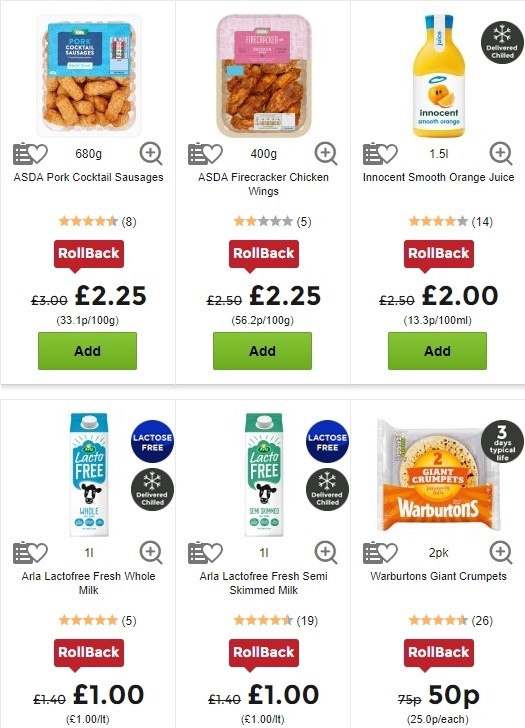 ASDA Offers from 5 July