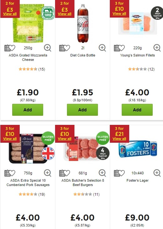 ASDA Offers from 5 July