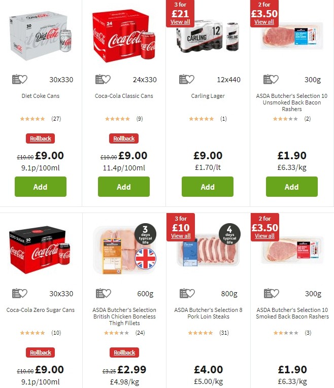 ASDA Offers from 19 July