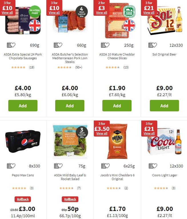 ASDA Offers from 19 July