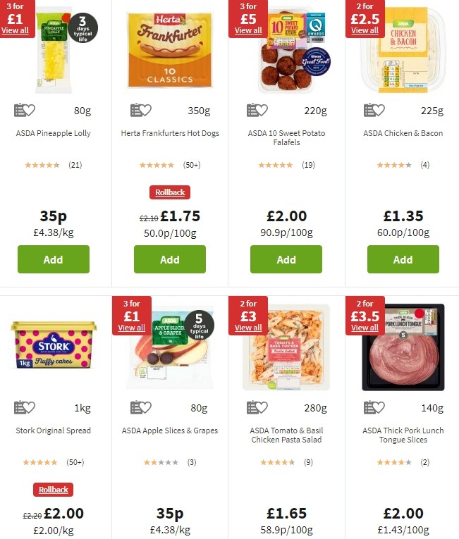 ASDA Offers from 26 July
