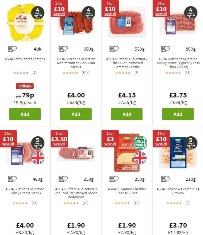 ASDA Offers from 2 August