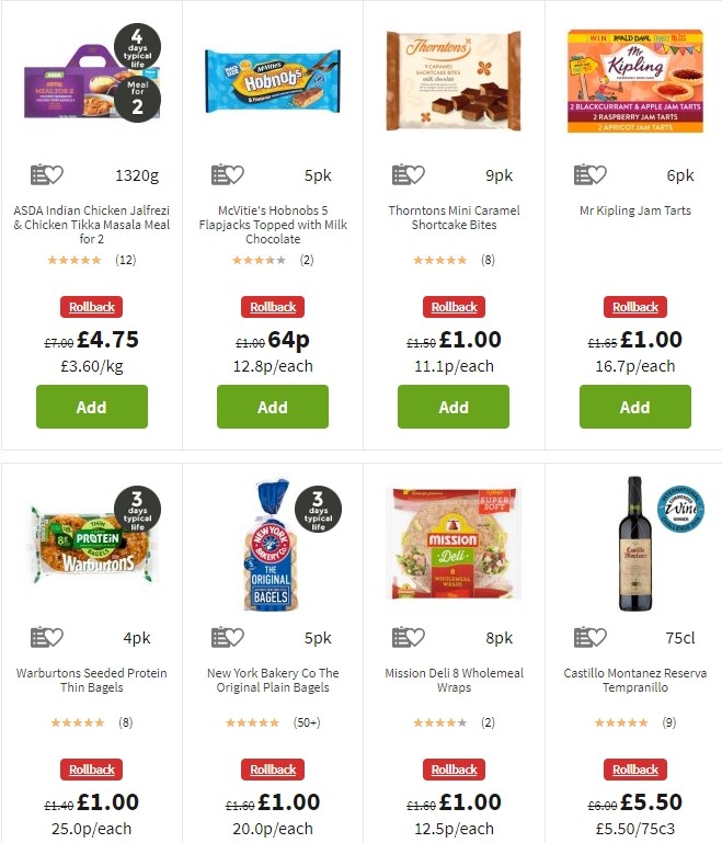 ASDA Offers from 2 August