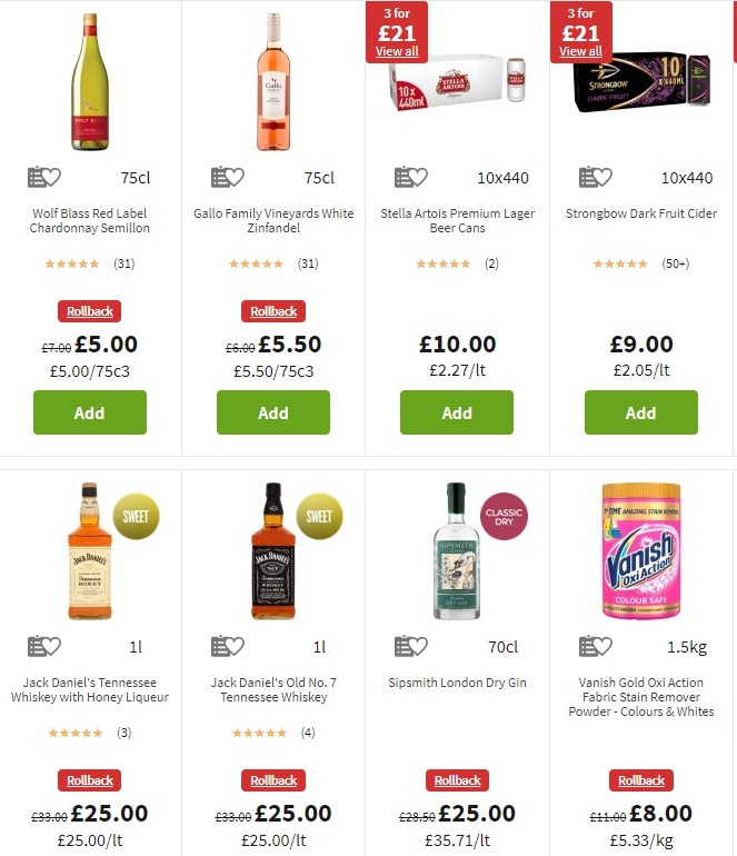 ASDA Offers from 2 August