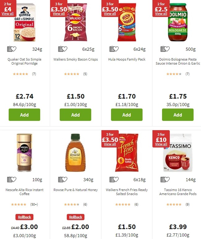 ASDA Offers from 9 August