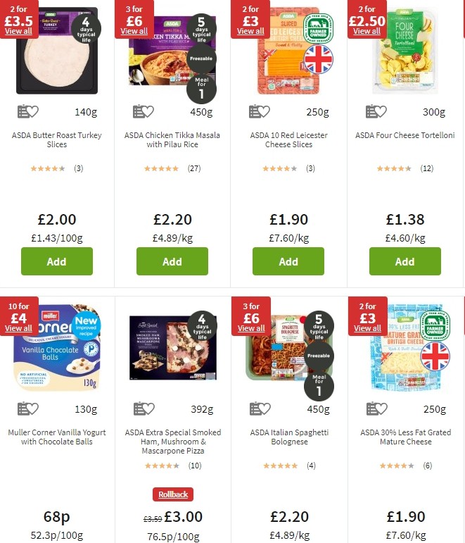 ASDA Offers from 16 August