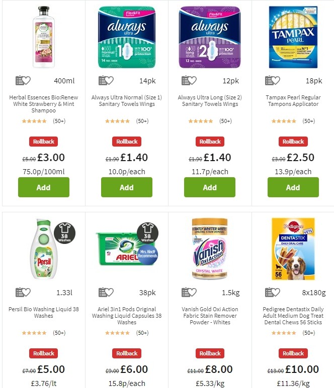 ASDA Offers from 16 August