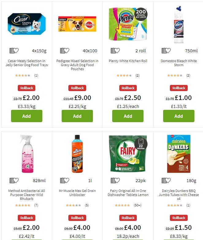 ASDA Offers from 16 August