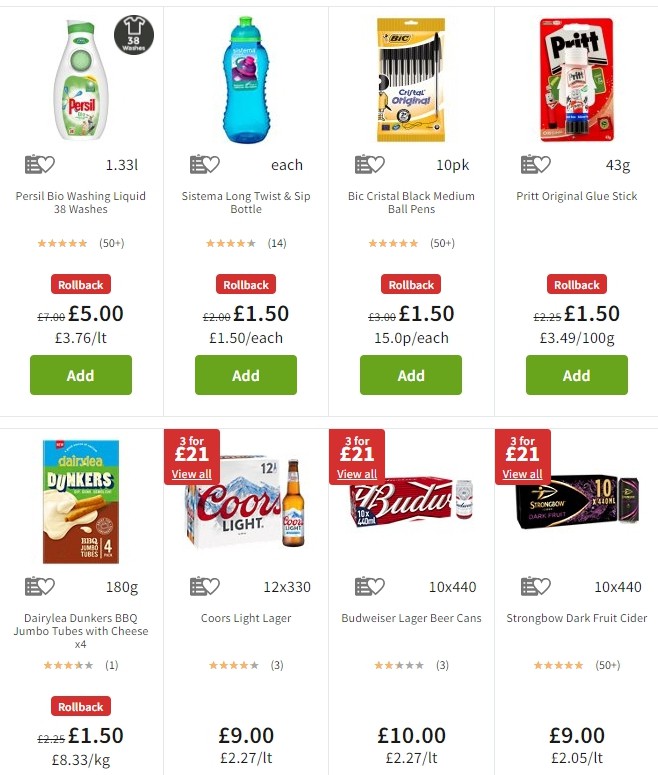 ASDA Offers from 23 August