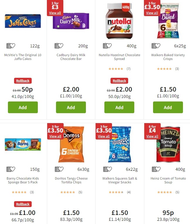 ASDA Offers from 23 August