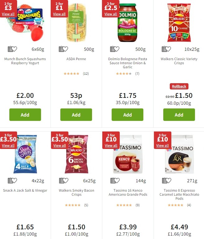 ASDA Offers from 30 August