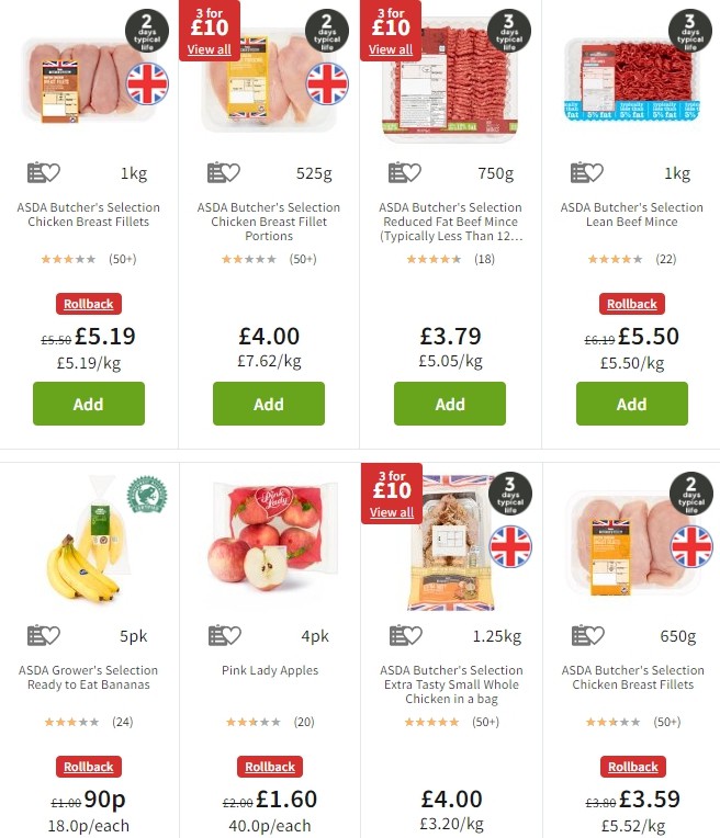 ASDA Offers from 30 August