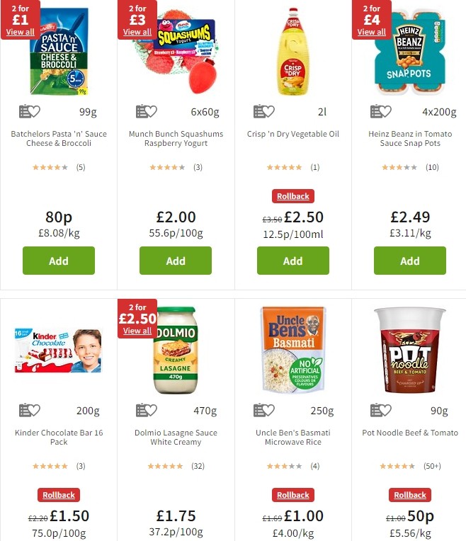 ASDA Offers from 20 September