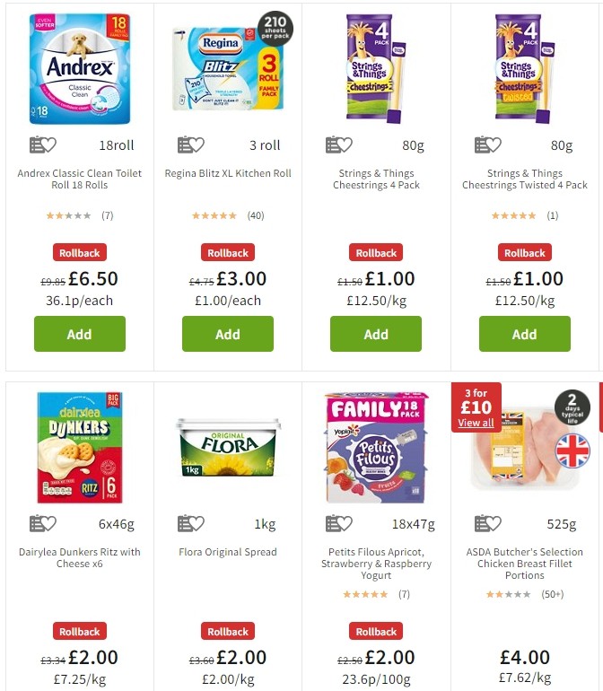 ASDA Offers from 20 September