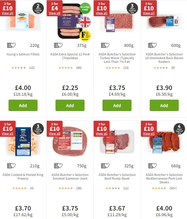 ASDA Offers from 11 October