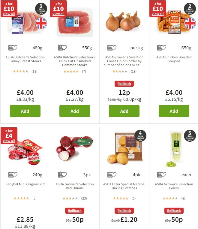 ASDA Offers from 11 October