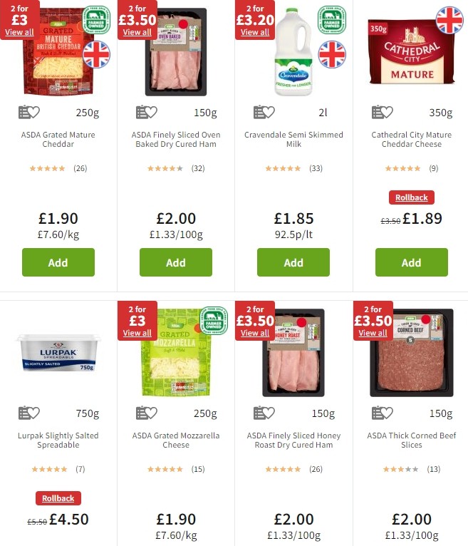 ASDA Offers from 11 October
