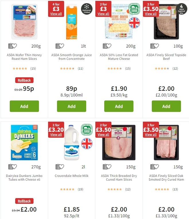 ASDA Offers from 11 October