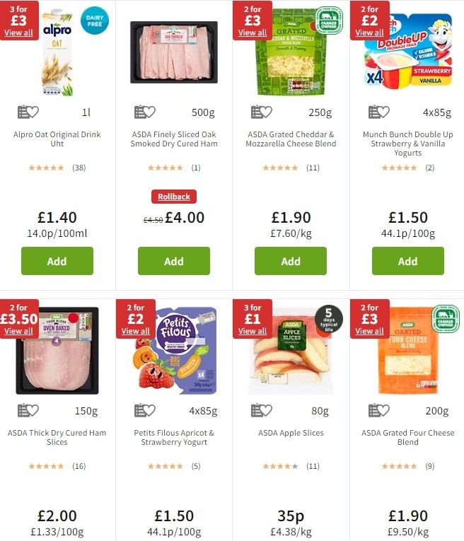 ASDA Offers from 11 October