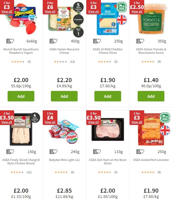 ASDA Offers from 11 October