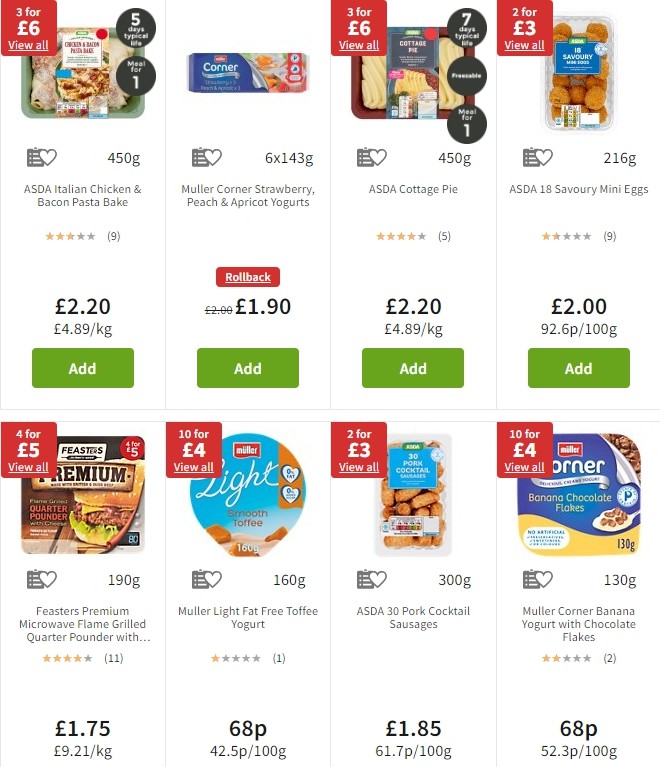 ASDA Offers from 11 October