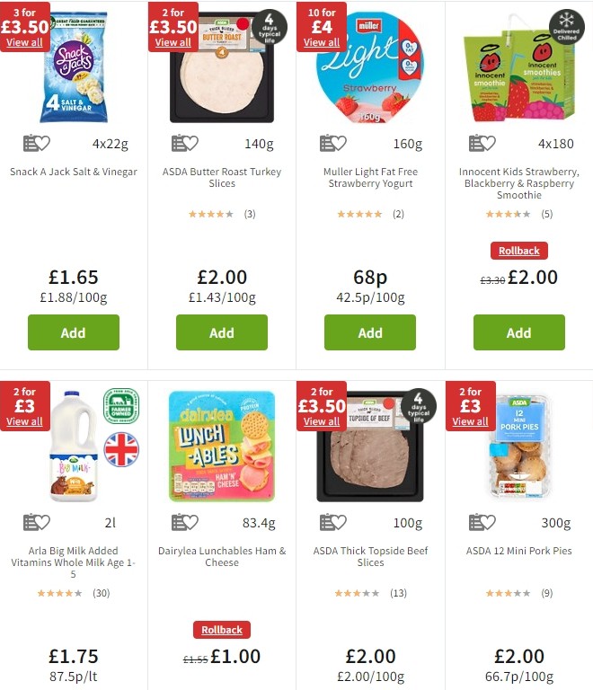 ASDA Offers from 11 October