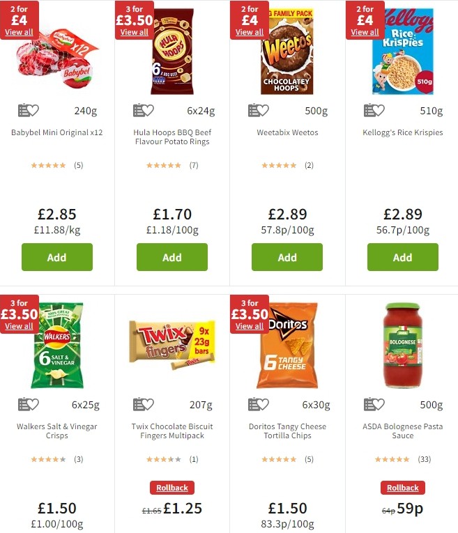 ASDA Offers from 11 October