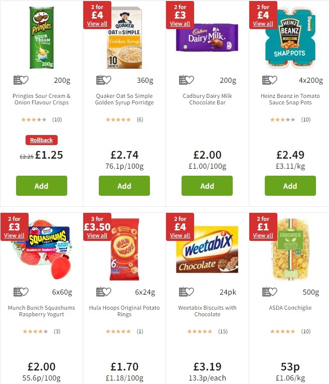 ASDA Offers from 11 October