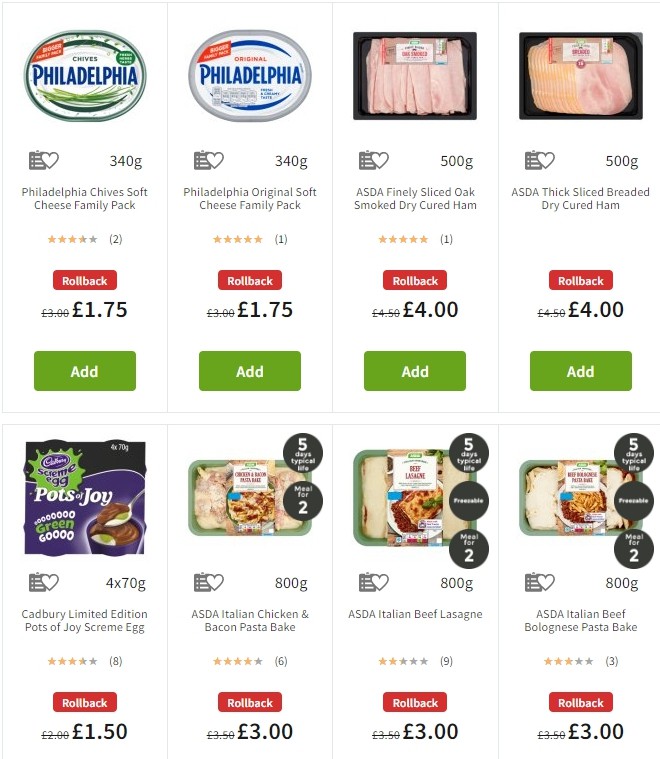 ASDA Offers from 11 October