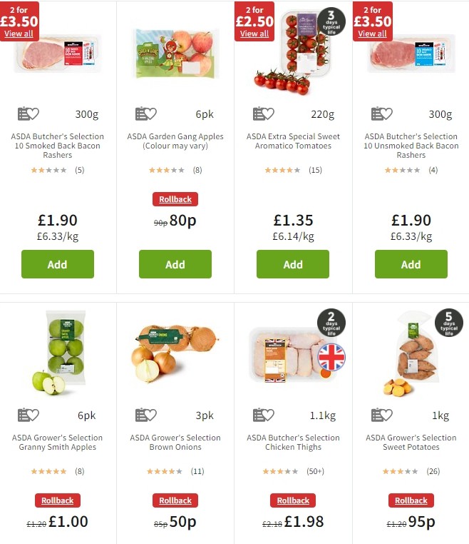 ASDA Offers from 11 October