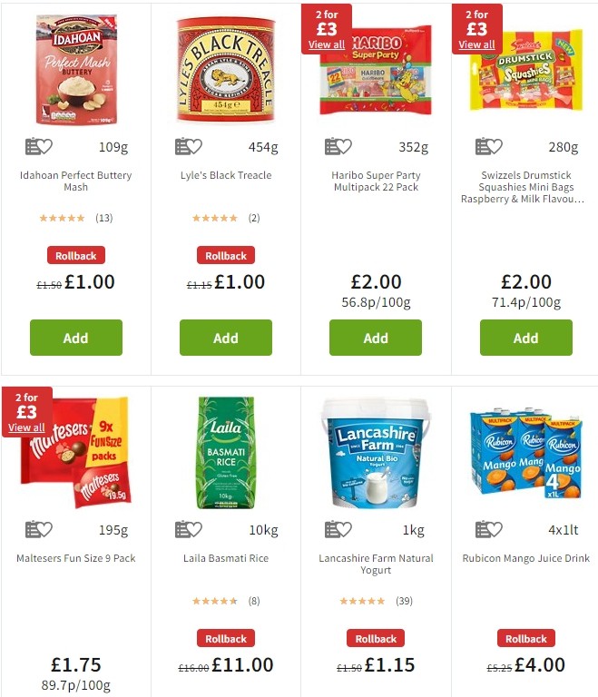 ASDA Offers from 18 October