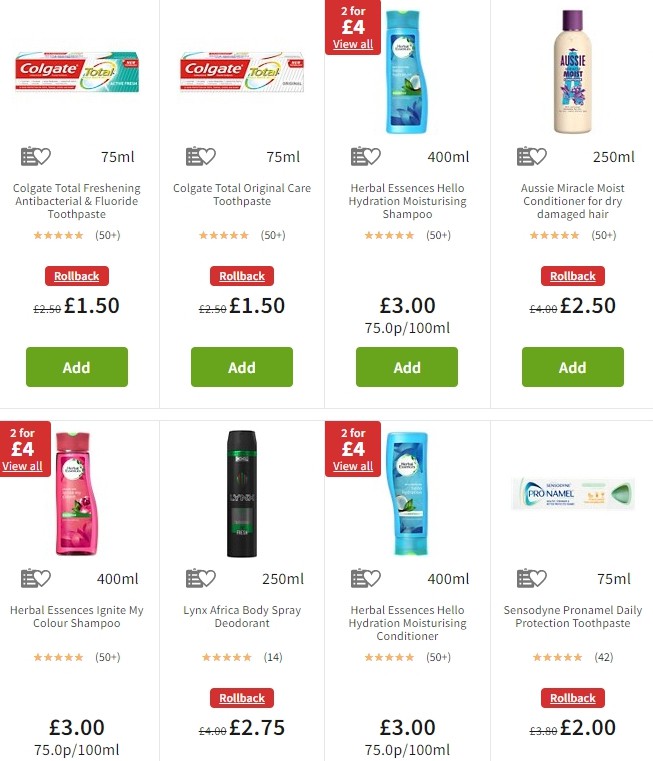 ASDA Offers from 18 October
